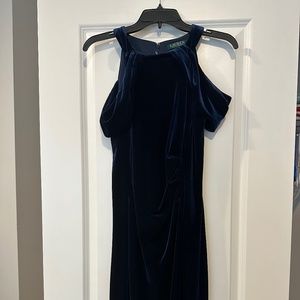 Velvet Navy Dress